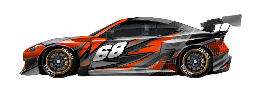 rally car vehicle wrap design